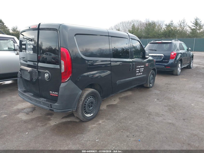 Vin: zfberfat0f6a89118, lot: 44586474, ram promaster city tradesman 20154