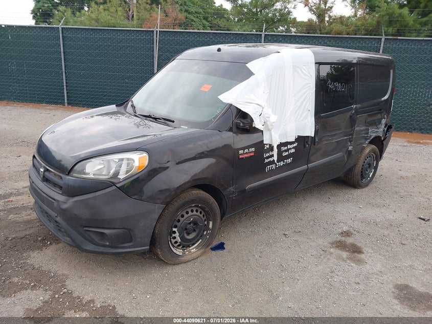 Vin: zfberfat0f6a89118, lot: 44586474, ram promaster city tradesman 20152