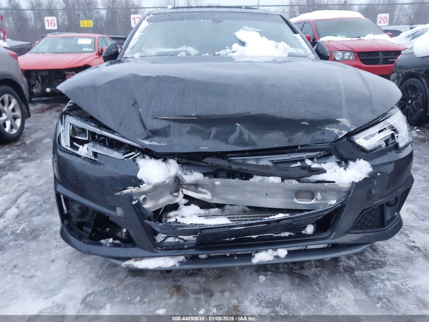 2019 Audi A4 45 Premium VIN: WAUENAF43KA015433 Lot: 44090635