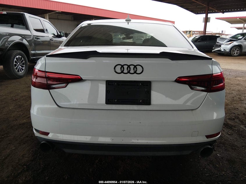 2017 Audi A4 2.0T Premium VIN: WAUGNAF48HN024591 Lot: 44090954