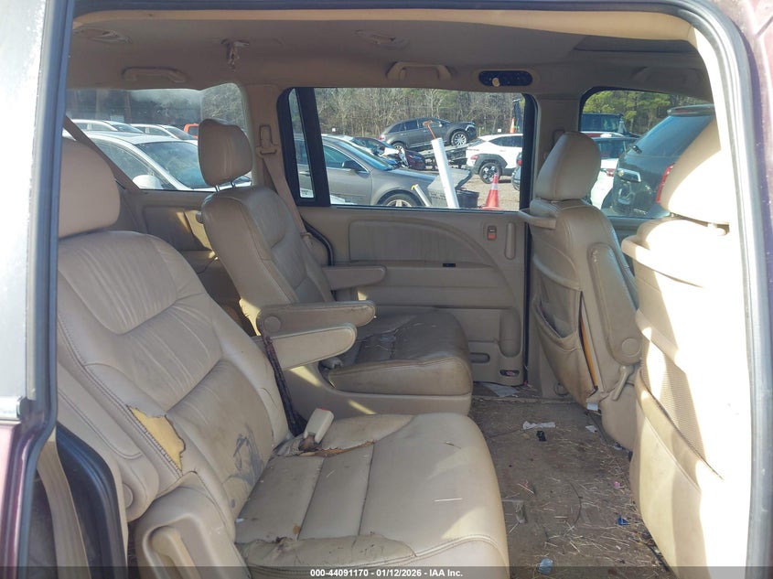 2007 Honda Odyssey Ex-L VIN: 5FNRL38687B462438 Lot: 44091170