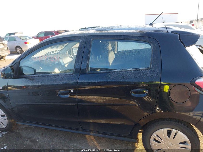 2022 Mitsubishi Mirage Es/Le VIN: ML32AUHJ5NH009086 Lot: 44091251