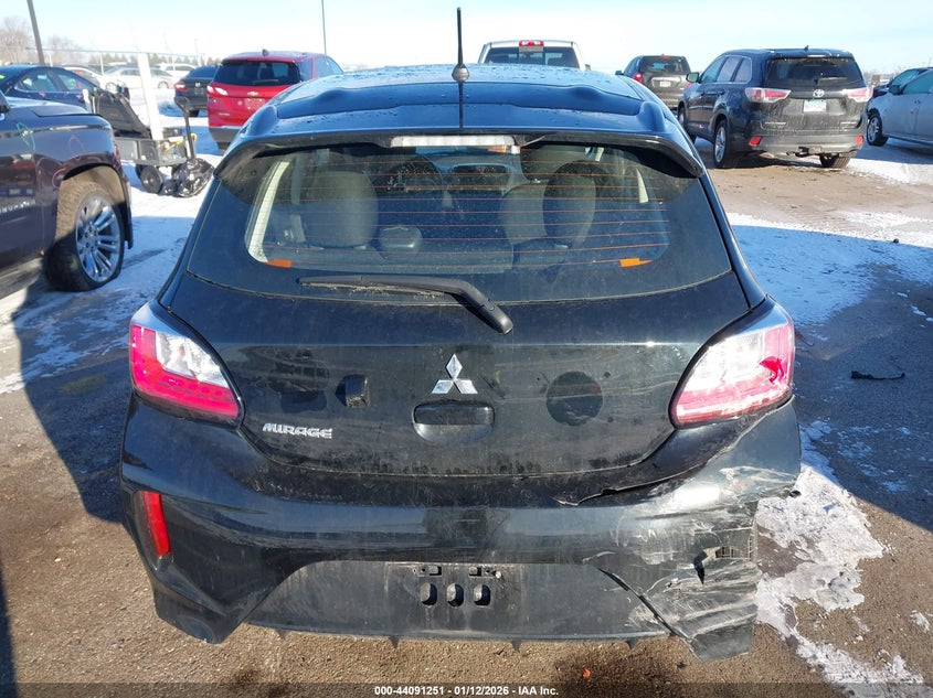 2022 Mitsubishi Mirage Es/Le VIN: ML32AUHJ5NH009086 Lot: 44091251