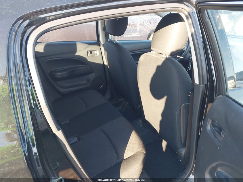 2022 Mitsubishi Mirage Es/Le VIN: ML32AUHJ5NH009086 Lot: 44091251