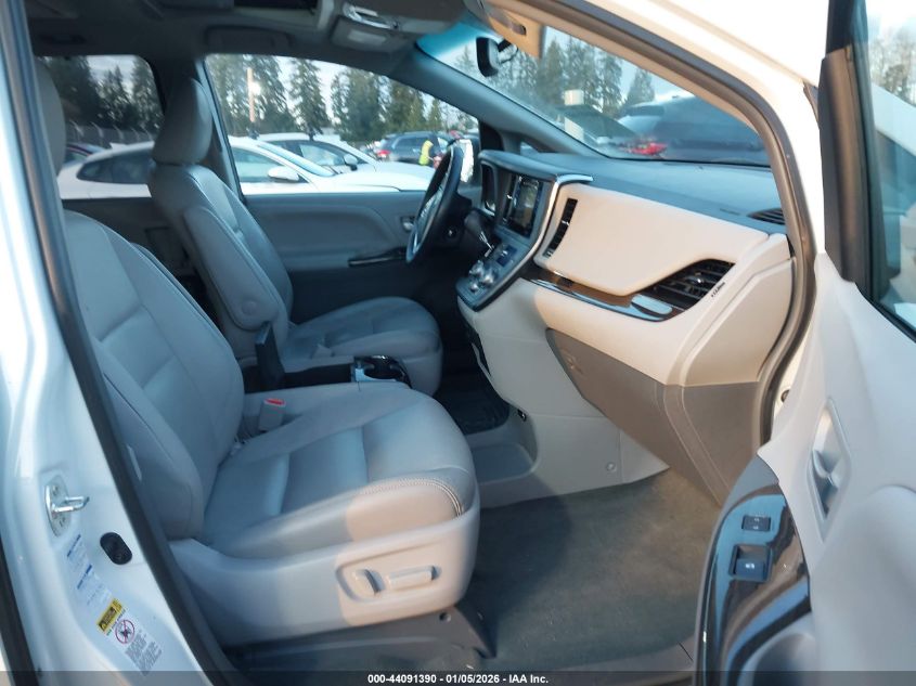 2017 Toyota Sienna Xle Premium 7 Passenger