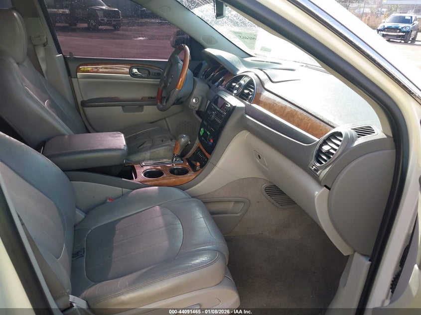 2012 Buick Enclave 3.6 Leather white Lot 111044091465 Vin 5GAKRCED7CJ254977
