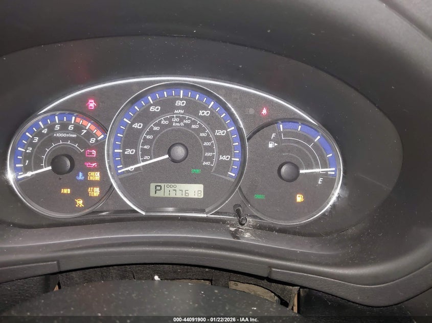 2010 Subaru Forester 2.5X Premium VIN: JF2SH6CC6AH746502 Lot: 44091900