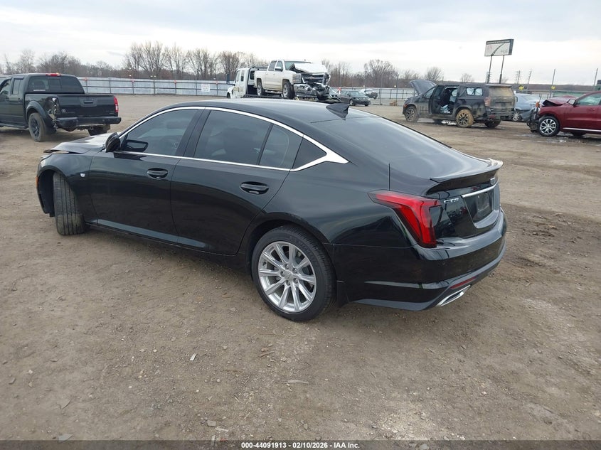 Vin: 1g6dm5rk8r0109345, lot: 44587766, cadillac ct5 luxury 20243