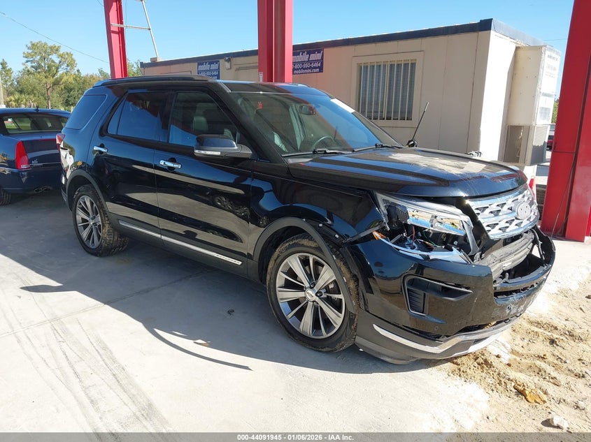 1FM5K7F83JGA98998 2018 Ford Explorer Limited auction photo 1