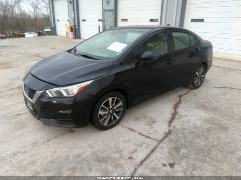 Vin: 3n1cn8ev6ml845383, lot: 44588053, nissan versa sv xtronic cvt 20212