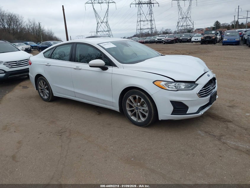 3FA6P0H73LR195450 2020 Ford Fusion Se auction photo 1