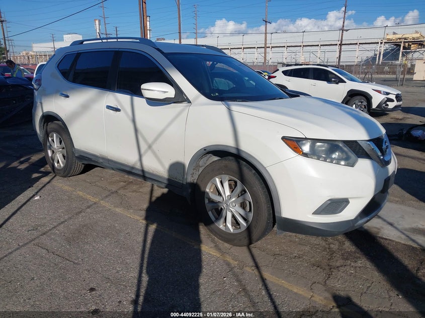 KNMAT2MT0GP707998 2016 Nissan Rogue Sv auction photo 1