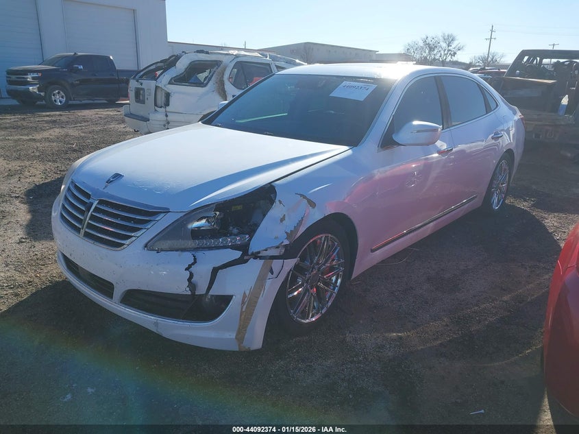 Vin: kmhgh4jh9eu082812, lot: 44588227, hyundai equus ultimate 20142