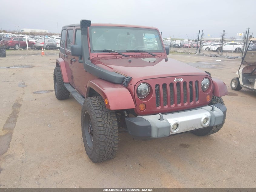 1J4GA59159L722591 2009 Jeep Wrangler Unlimited Sahara auction photo 1