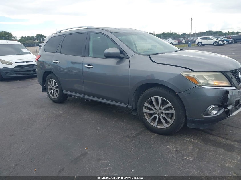 5N1AR2MN6FC658047 2015 Nissan Pathfinder Sv auction photo 1