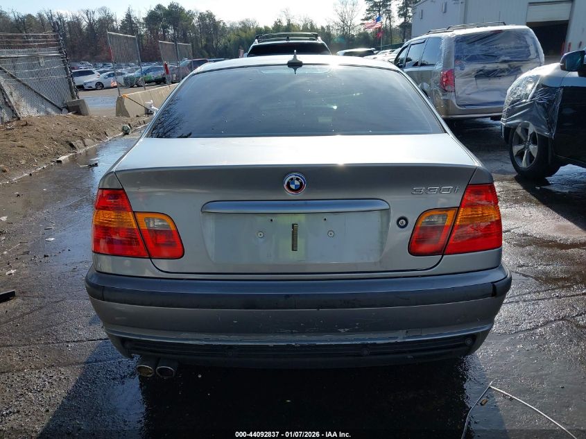 2004 BMW 330I VIN: WBAEV53454KM33629 Lot: 44092837