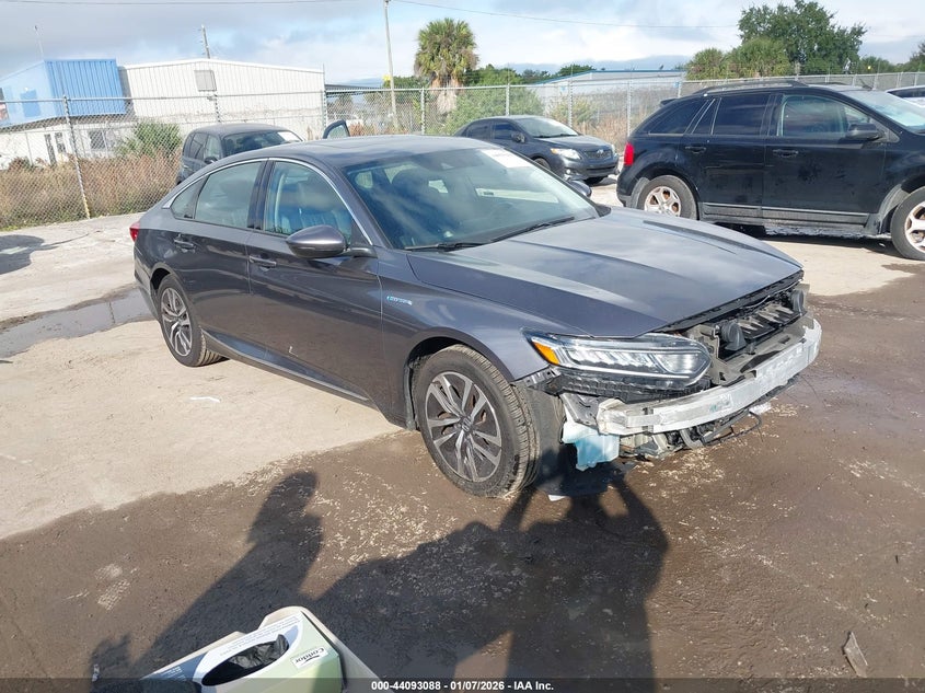1HGCV3F52JA004972 2018 Honda Accord Hybrid Ex-L auction photo 1