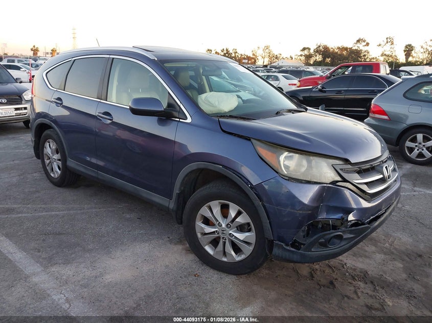 5J6RM4H7XCL022265 2012 Honda Cr-V Ex-L auction photo 1