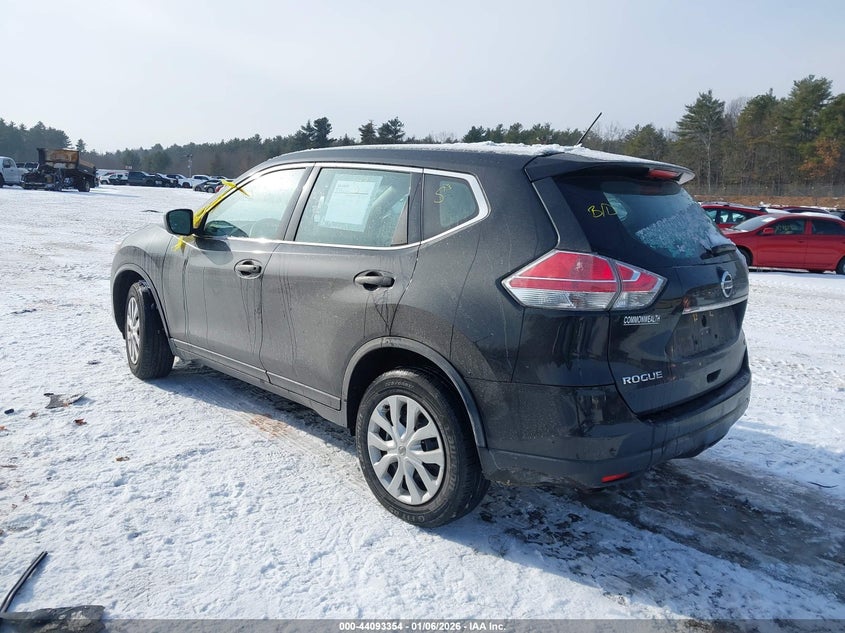 2016 Nissan Rogue S/Sl/Sv