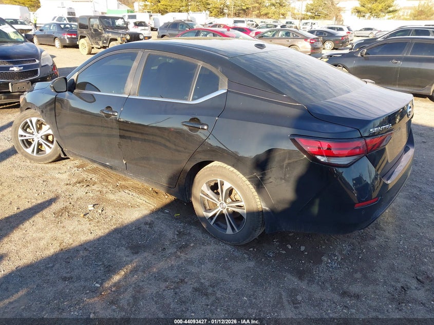 2020 Nissan Sentra Sv Xtronic Cvt