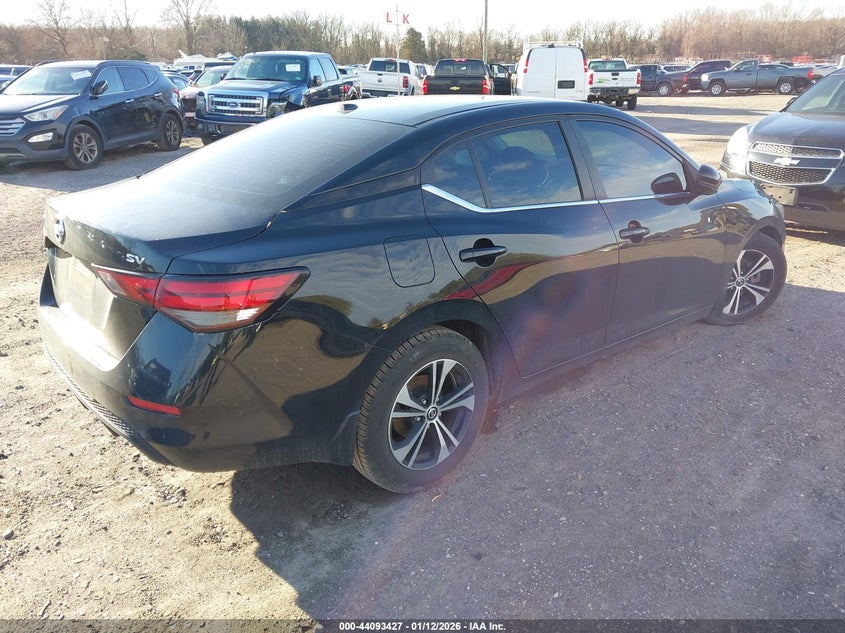 2020 Nissan Sentra Sv Xtronic Cvt