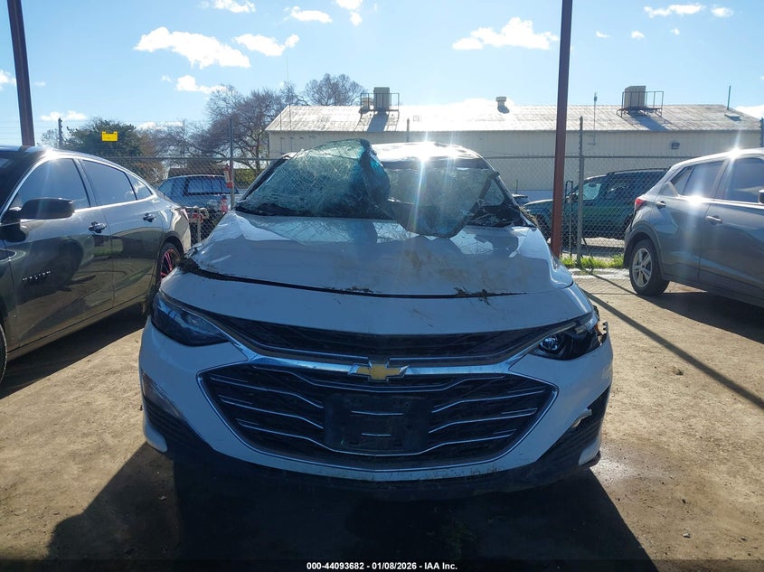 VIN 1G1ZB5ST2MF044843 2021 CHEVROLET MALIBU FWD LS