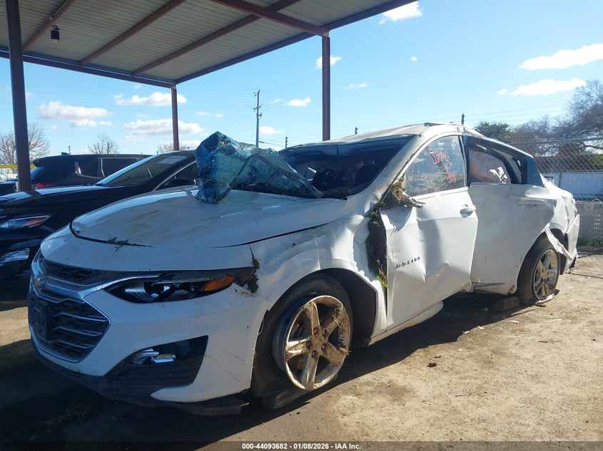 VIN 1G1ZB5ST2MF044843 2021 CHEVROLET MALIBU FWD LS