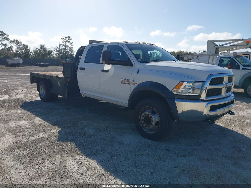 2016 Ram 4500 Ram Chassis Tradesman/Slt/Laramie white Lot 111044093724 Vin 3C7WRKFL1GG104356