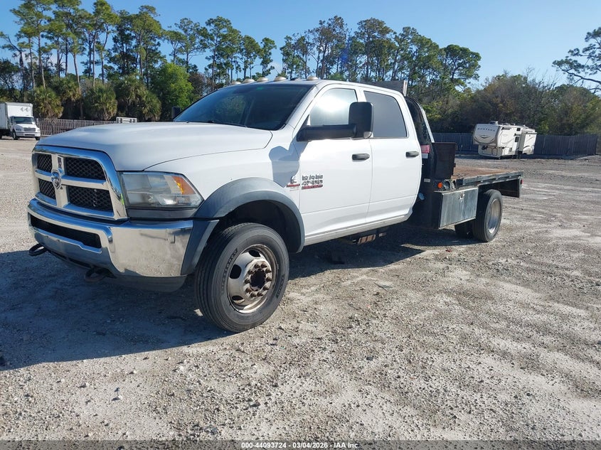2016 Ram 4500 Ram Chassis Tradesman/Slt/Laramie white Lot 111044093724 Vin 3C7WRKFL1GG104356