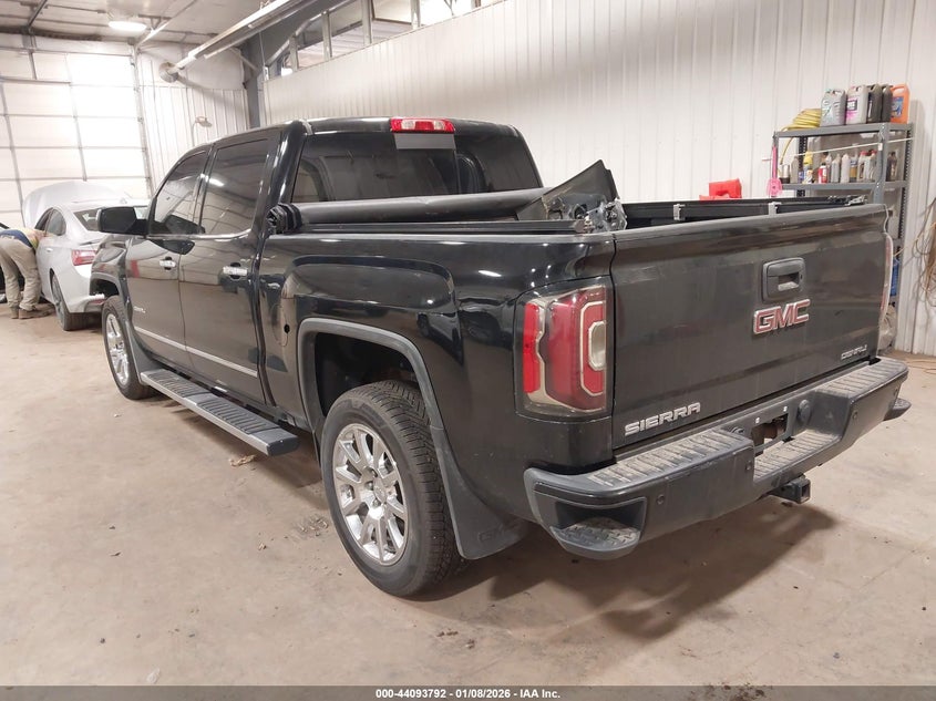 Vin: 3gtu2pec6hg480043, lot: 44589644, gmc sierra 1500 denali 20173
