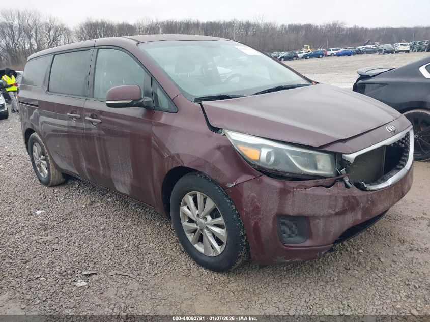 2016 Kia Sedona L