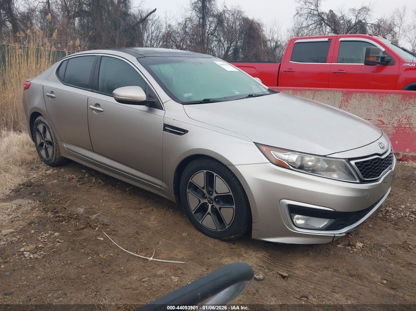 KNAGM4AD3C5017584 2012 Kia Optima Hybrid Ex auction photo 1