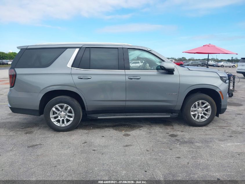 2025 Chevrolet Tahoe - 1GNS6NRD5SR200582