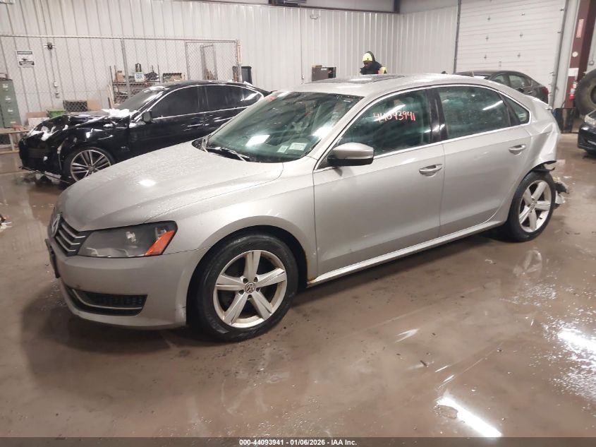 2013 Volkswagen Passat 2.5L Se