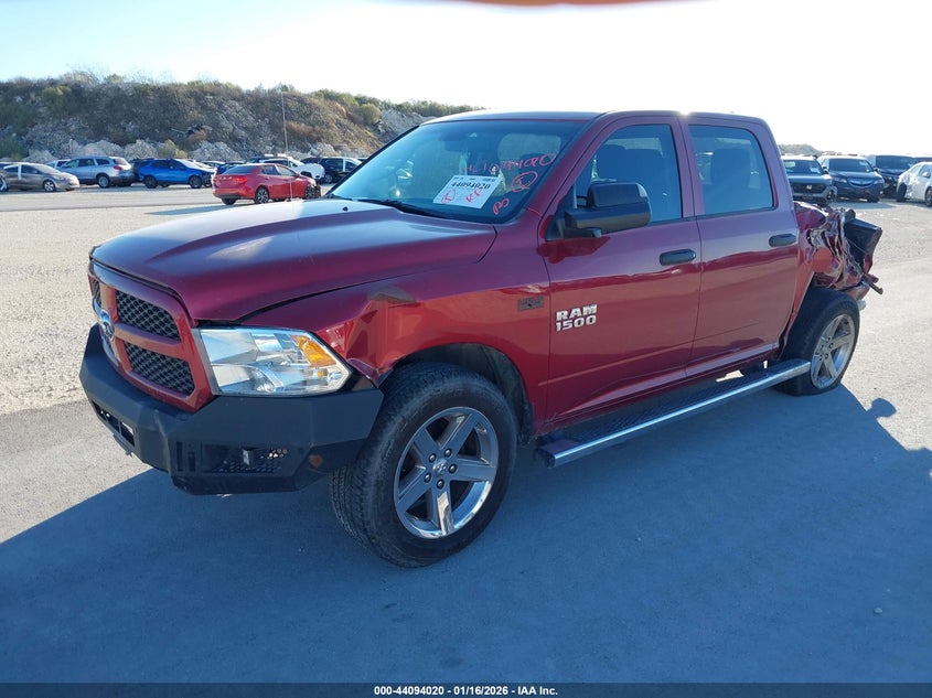 Vin: 1c6rr6kt3es259219, lot: 44589873, ram 1500 express 20142
