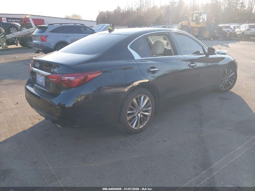2018 Infiniti Q50 2.0T Luxe
