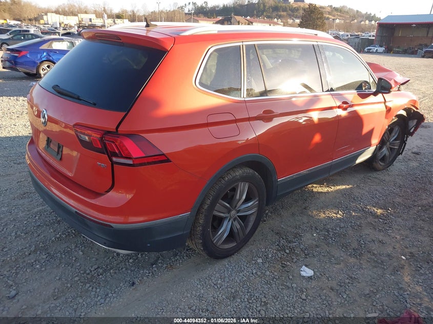 2018 Volkswagen Tiguan 2.0T Sel Premium