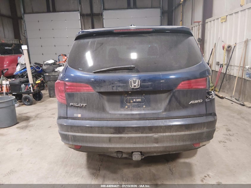 2016 Honda Pilot Ex-L VIN: 5FNYF6H53GB087702 Lot: 44094421