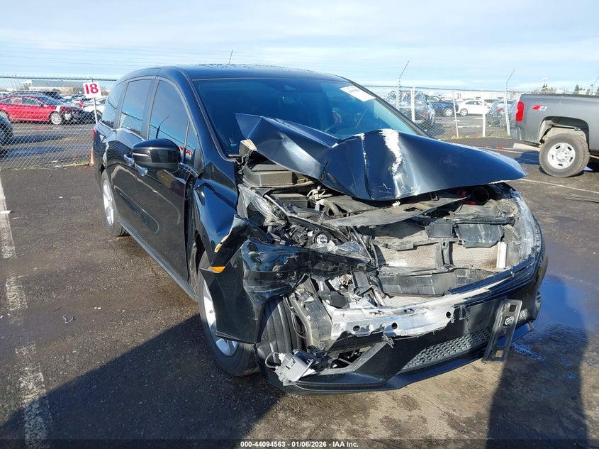 5FNRL6H74KB005483 2019 Honda Odyssey Ex-L auction photo 1