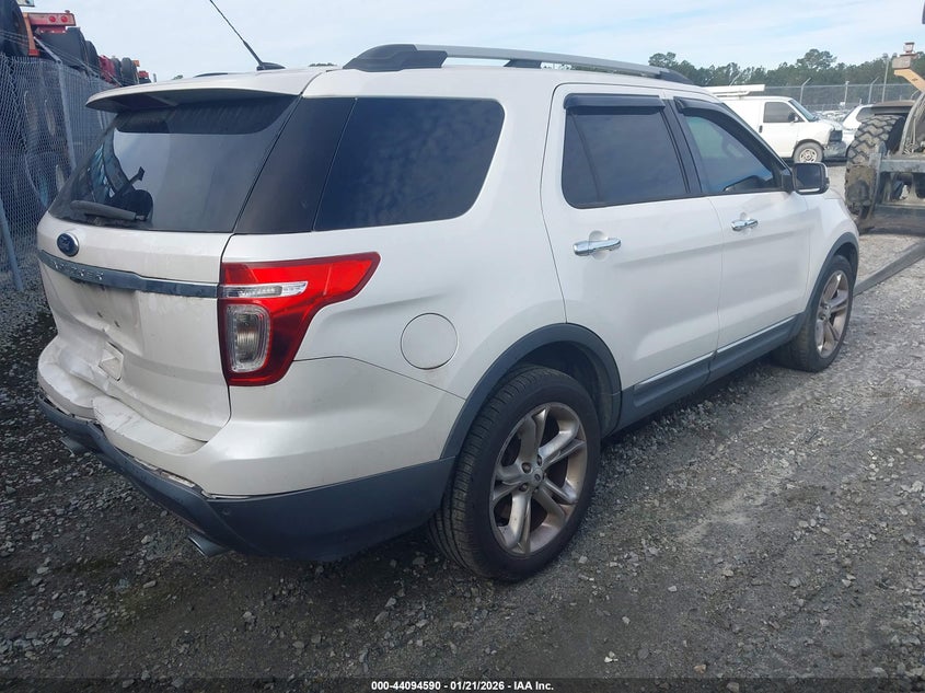 Vin: 1fm5k7f81dgb32151, lot: 44590443, ford explorer limited 20134