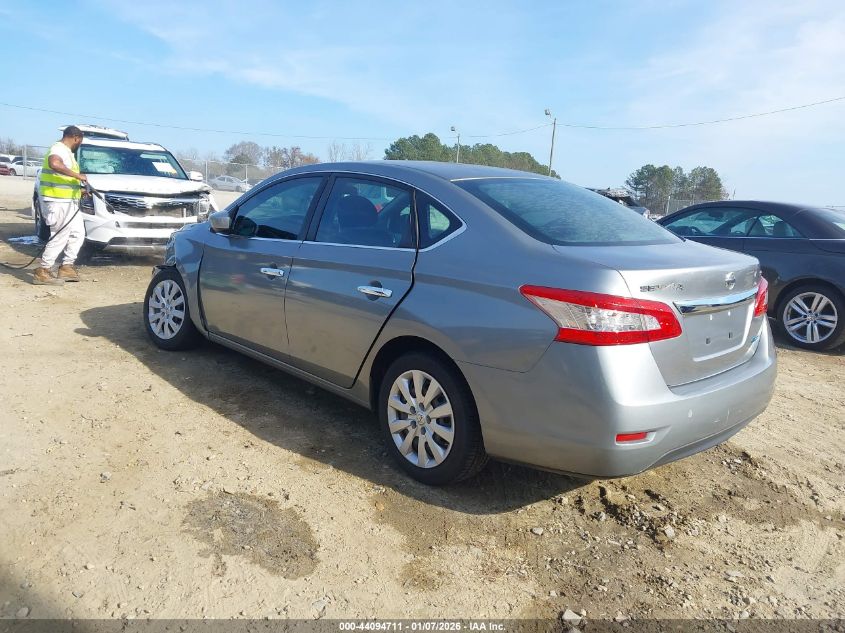 2014 Nissan Sentra Fe+ S/Fe+ Sv/S/Sl/Sr/Sv