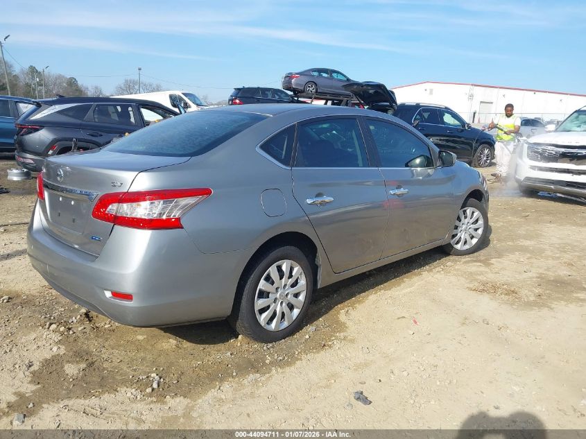 2014 Nissan Sentra Fe+ S/Fe+ Sv/S/Sl/Sr/Sv