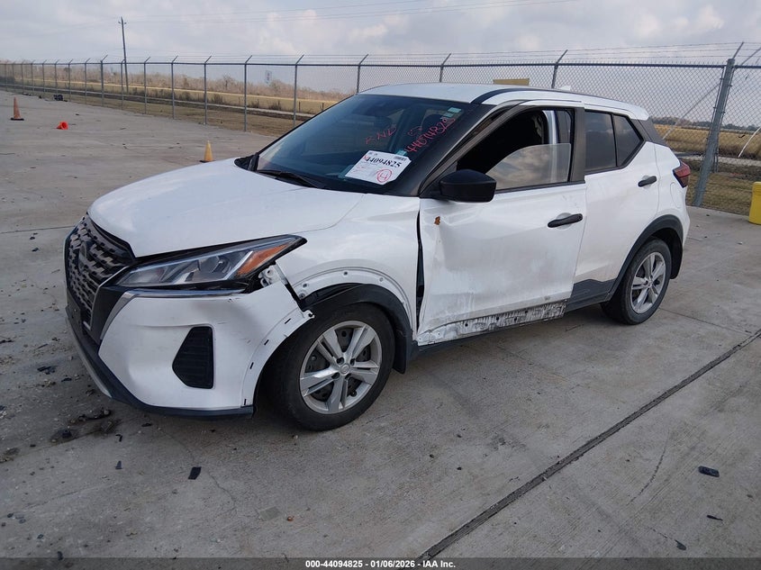 VIN 3N1CP5BV8PL569175 2023 NISSAN KICKS S XTRONIC CVT