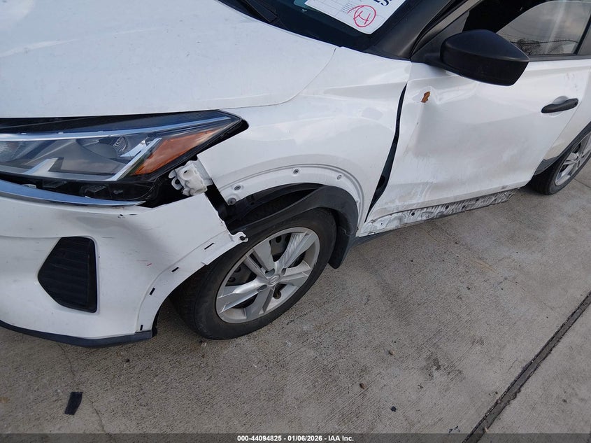 VIN 3N1CP5BV8PL569175 2023 NISSAN KICKS S XTRONIC CVT