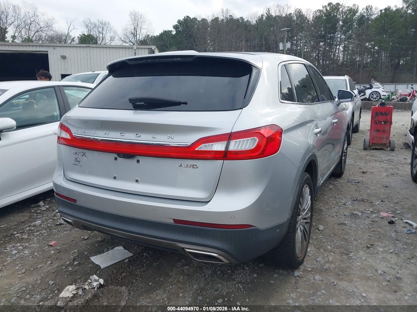 2016 Lincoln Mkx Reserve