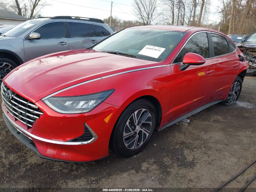 2021 Hyundai Sonata Blue