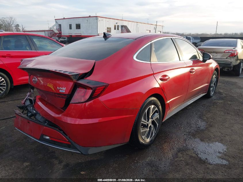 2021 Hyundai Sonata Blue