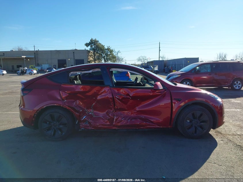 VIN 7SAYGDED2SF255080 2025 TESLA MODEL Y LONG RANGE DUAL MOTOR REAR-WHEEL DRIVE