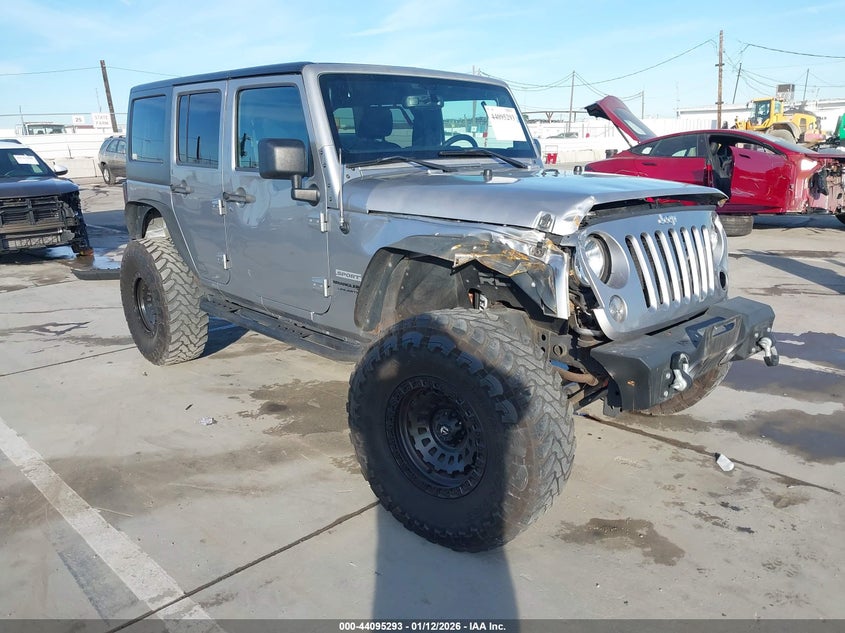 2018 Jeep Wrangler Jk Unlimited Sport S 4X4