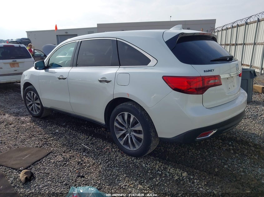 2014 Acura Mdx Technology Package